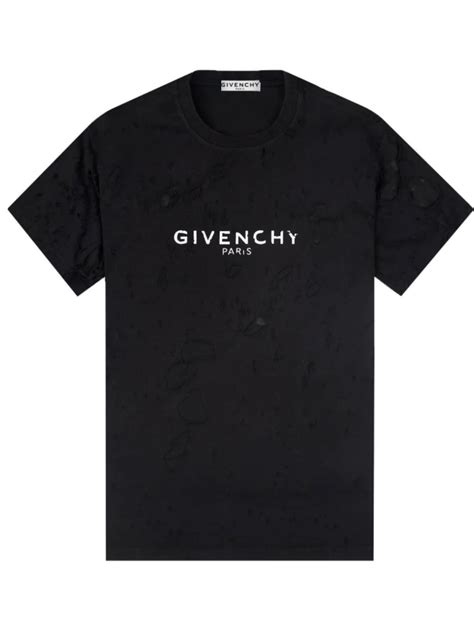 givenchy ripped cuban fit|Luxury T.